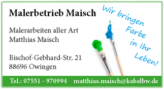 Malerbetrieb Matthias Maisch